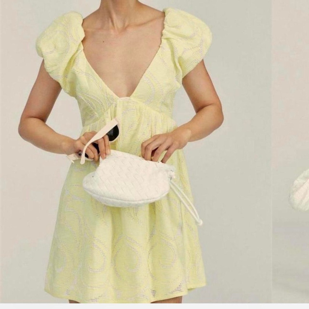 NWT Anthropologie Size 8 Yellow Dress